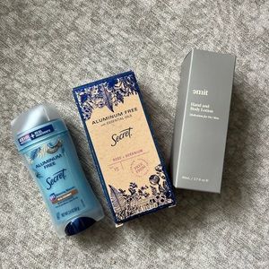 Bundle of NWT 2deodorants and lotion
